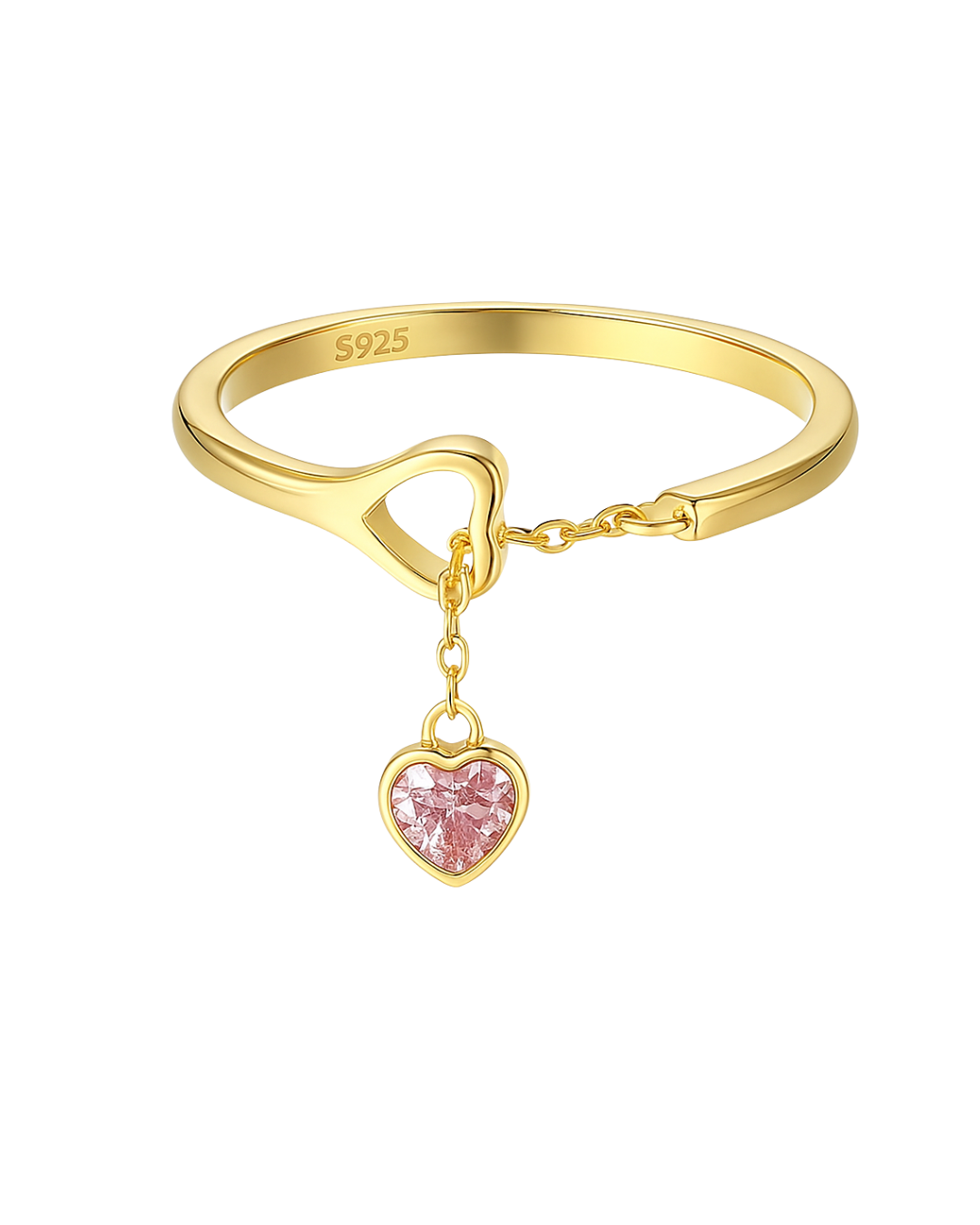 Heart Drop Ring